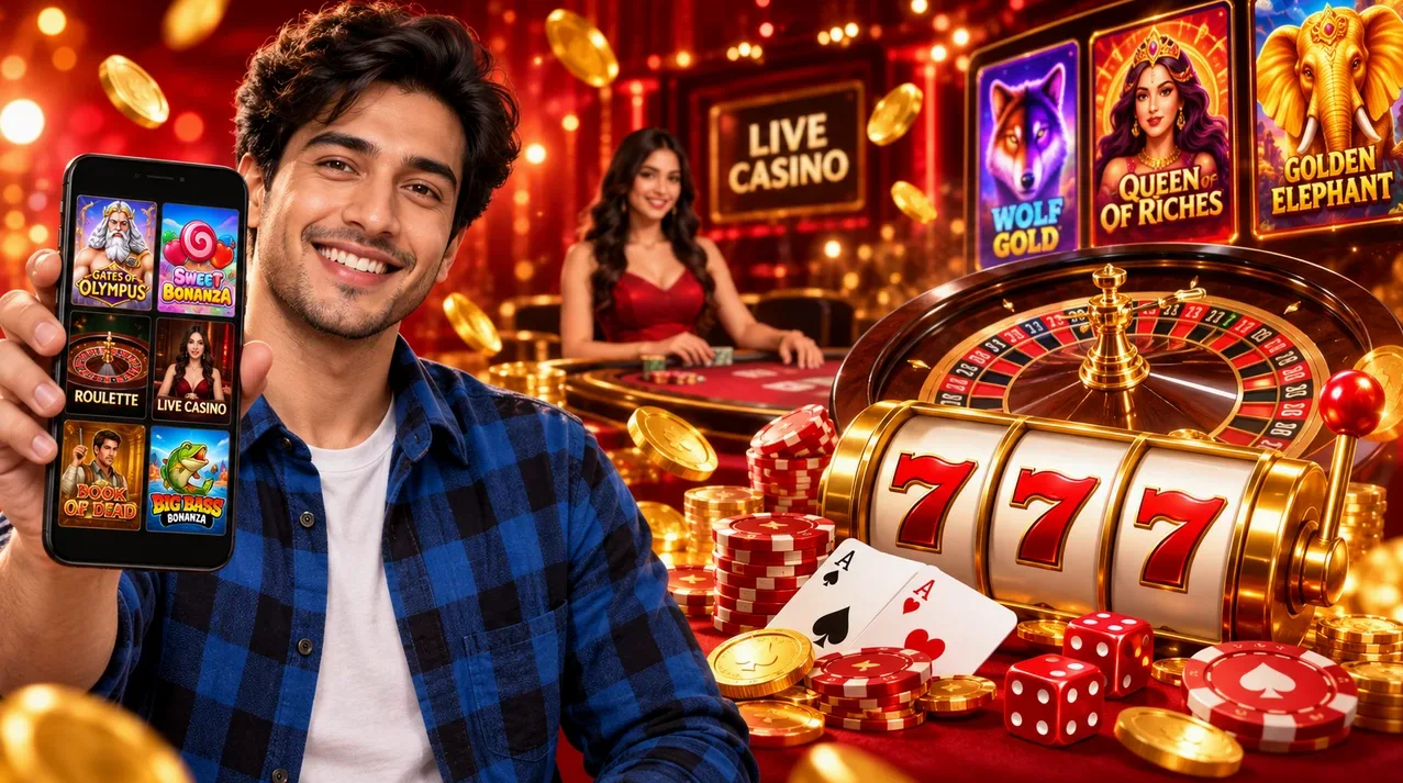 A smiling ace playing card graphic